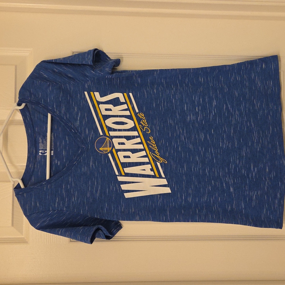 NBA Golden State Warriors Women's Blue T-Shirt Size L